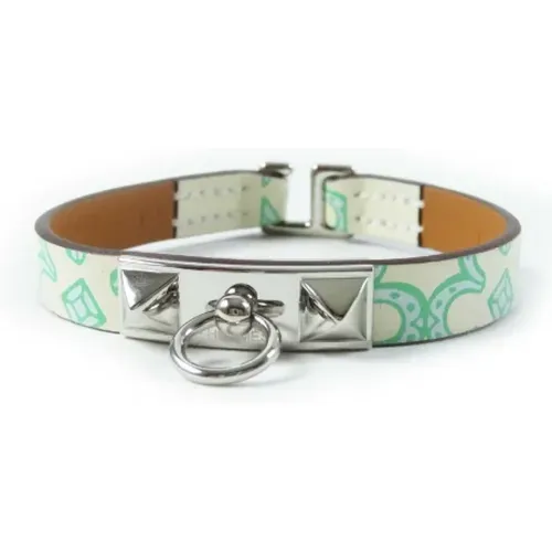 Pre-owned Jewellery, female, , Size: ONE SIZE Pre-owned Leather bracelets - Hermès Vintage - Modalova