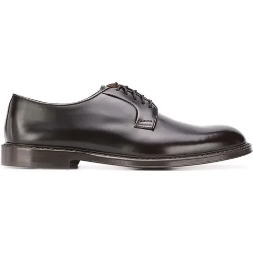 Ebony Derby Schuhe , Herren, Größe: 41 1/2 EU - Doucal's - Modalova