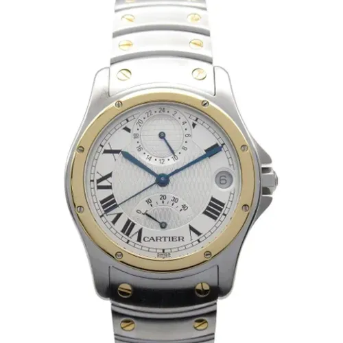 Pre-owned Watches, female, , Size: ONE SIZE Pre-owned Stainless Steel watches - Cartier Vintage - Modalova