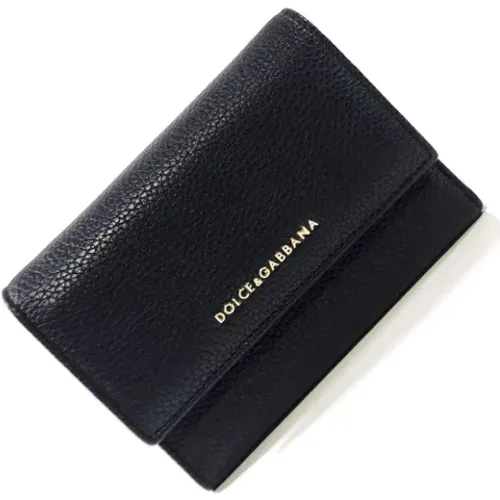 Pre-owned Wallets, female, , Size: ONE SIZE Pre-owned Leather wallets - Dolce & Gabbana Pre-owned - Modalova