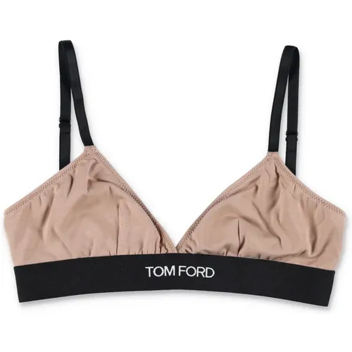 Bras, female, , Size: XS Dusty Rose Signature Bra - Tom Ford - Modalova