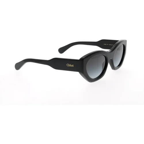 Sunglasses, unisex, , Size: ONE SIZE Stylish Sunglasses with Unique Design - Chloé - Modalova