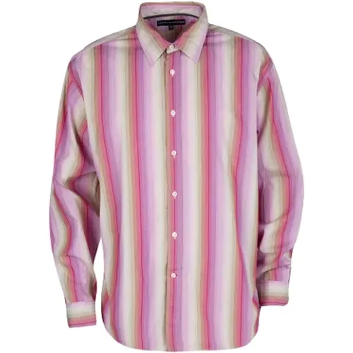 Pre-owned Shirts, male, , Size: 2XS Pre-owned Cotton tops - Tommy Hilfiger Pre-owned - Modalova