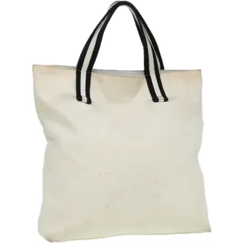 Pre-owned Tote Bags, female, , Size: ONE SIZE Pre-owned Canvas gucci-bags - Gucci Vintage - Modalova