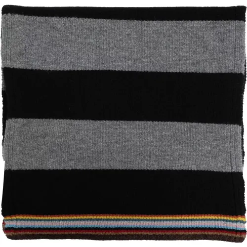 Winter Scarves, male, , Size: ONE SIZE Wool Scarf - Paul Smith - Modalova