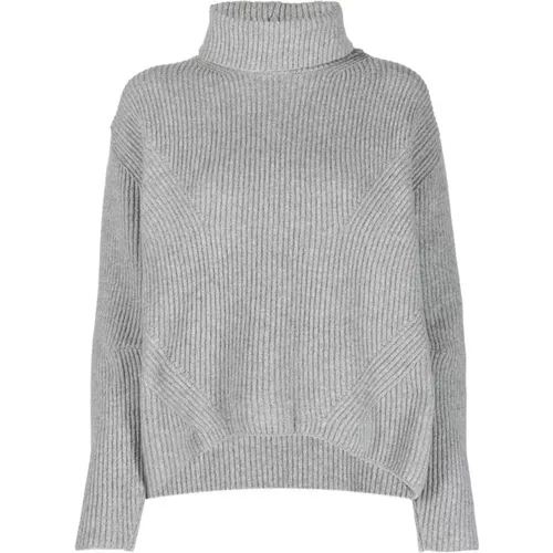 Grauer Pullover für Frauen Aw23 , Damen, Größe: L - pinko - Modalova