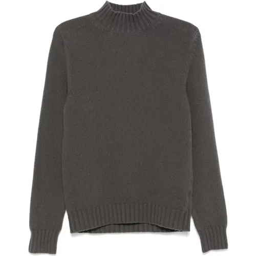 Turtlenecks, male, , Size: L Cashmere Wool Blend Sweater - Fedeli - Modalova