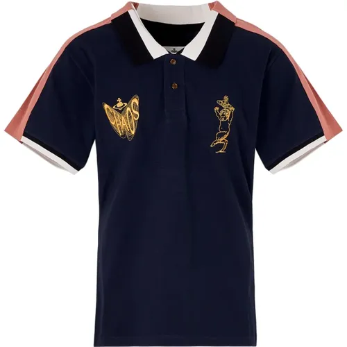 Polo Shirts, male, , Size: M Polo Shirt - Vivienne Westwood - Modalova