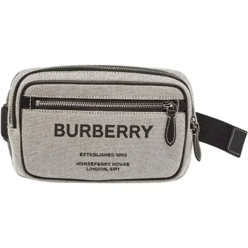 Pre-owned Belt Bags, male, , Size: ONE SIZE Pre-owned Canvas crossbody-bags - Burberry Vintage - Modalova