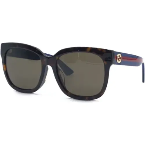 Pre-owned Accessories, female, , Size: ONE SIZE Pre-owned Plastic sunglasses - Gucci Vintage - Modalova