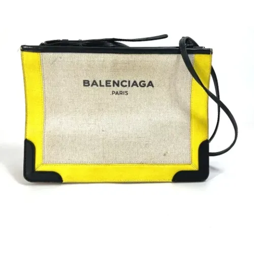 Pre-owned Shoulder Bags, female, , Size: ONE SIZE Pre-owned Leather shoulder-bags - Balenciaga Vintage - Modalova