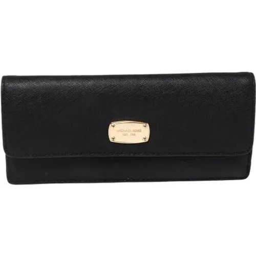 Pre-owned Wallets, female, , Size: ONE SIZE Pre-owned Leather wallets - Michael Kors Pre-owned - Modalova