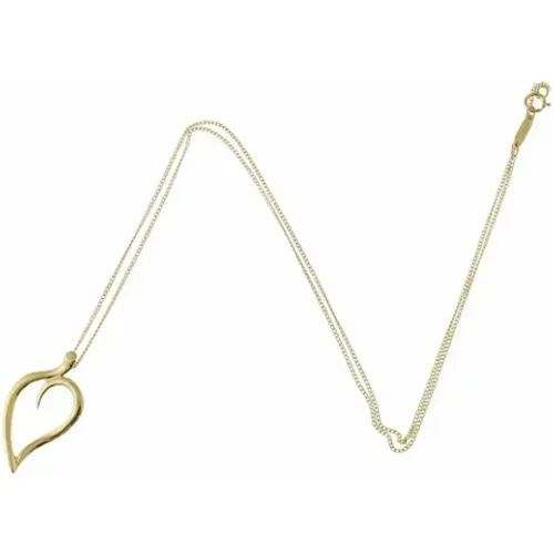 Pre-owned Jewellery, female, , Size: ONE SIZE Pre-owned Gold necklaces - Tiffany & Co. Pre-owned - Modalova