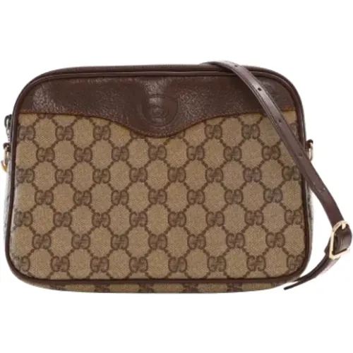 Pre-owned Cross Body Bags, female, , Size: ONE SIZE Pre-owned Canvas gucci-bags - Gucci Vintage - Modalova