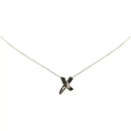 Pre-owned Jewellery, female, , Size: ONE SIZE Pre-owned Metal necklaces - Tiffany & Co. Pre-owned - Modalova