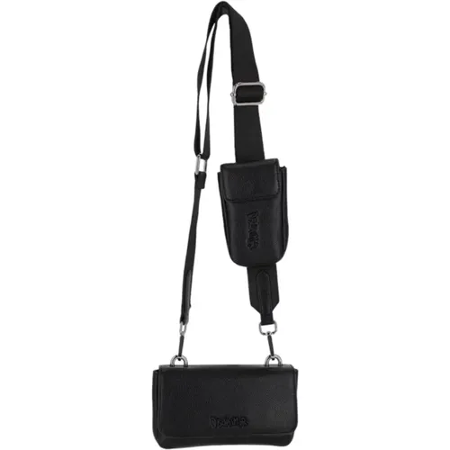 Damen Clutch Tasche aus Kunstleder - Disclaimer - Modalova