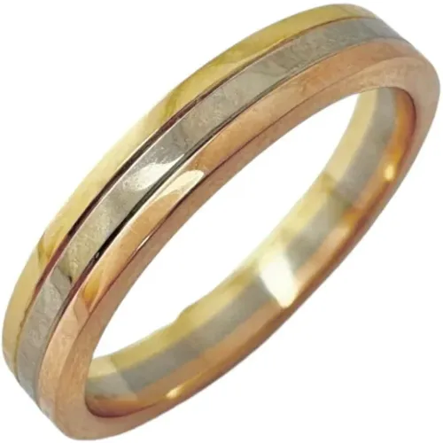 Pre-owned Jewellery, female, , Size: ONE SIZE Pre-owned Gold rings - Cartier Vintage - Modalova