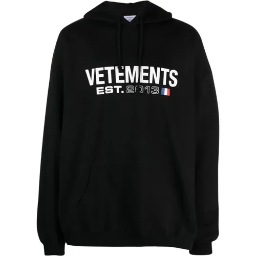 Hoodies, male, , Size: M Hoodie - Vetements - Modalova