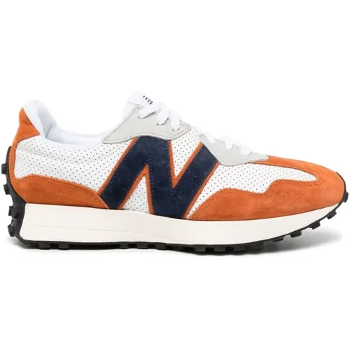 Low Top Sneakers with Colorful Design , male, Sizes: 8 1/2 UK - New Balance - Modalova