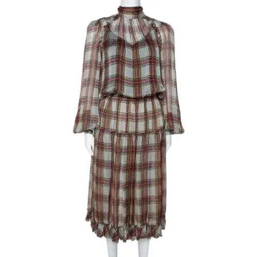 Pre-owned Silk dresses , female, Sizes: M - Dolce & Gabbana Pre-owned - Modalova