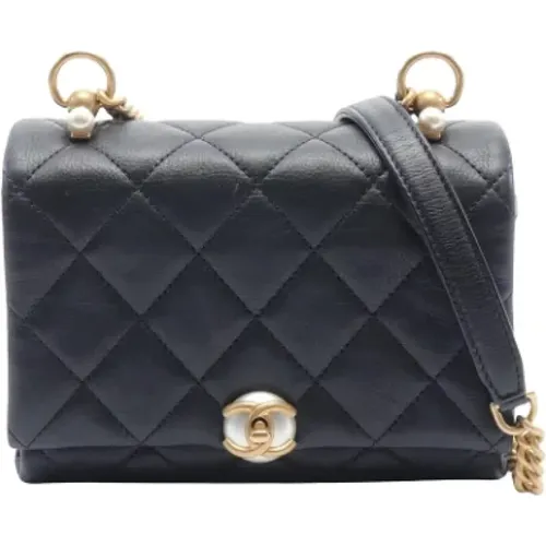 Pre-owned Leather chanel-bags , female, Sizes: ONE SIZE - Chanel Vintage - Modalova