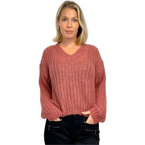 Weicher Strickpullover Bibi.Au24 Lyng , Damen, Größe: S - 2-Biz - Modalova