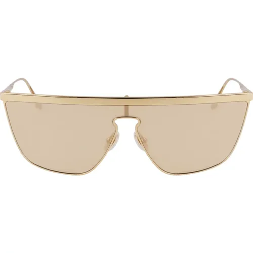 Sunglasses, unisex, , Size: 59 MM Gold Mirrored Sunglasses Vb245S - Victoria Beckham - Modalova