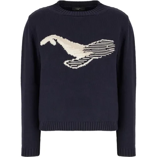 Round-neck Knitwear, female, , Size: XS Stylish Knitwear Collection - Weekend Max Mara - Modalova