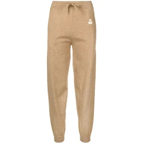 Camel Jogging Pants Kira Style , female, Sizes: S, 2XS - Isabel Marant Étoile - Modalova