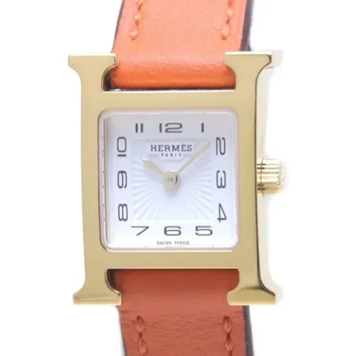 Pre-owned Stainless Steel watches , female, Sizes: ONE SIZE - Hermès Vintage - Modalova