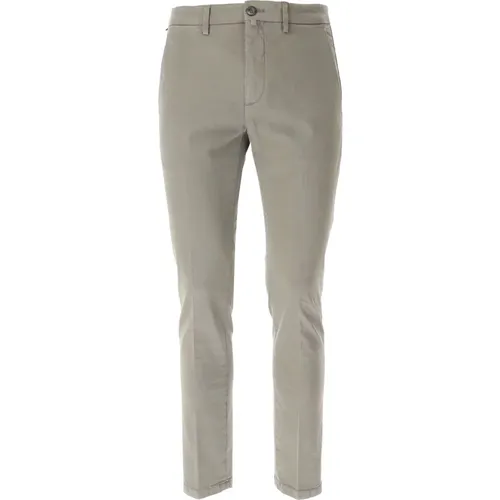 Trousers Grey , male, Sizes: W31, W35, W36, W33 - Siviglia - Modalova