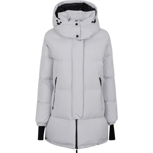 Grey Padded Jacket , female, Sizes: 2XS - Herno - Modalova