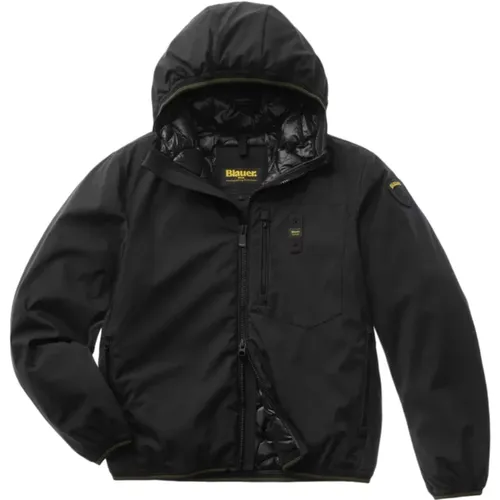 Light Jackets, male, , Size: S Jacket 23Wbluc08122 005480 999 - Blauer - Modalova