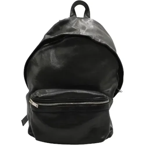 Pre-owned Leather backpacks , female, Sizes: ONE SIZE - Saint Laurent Vintage - Modalova