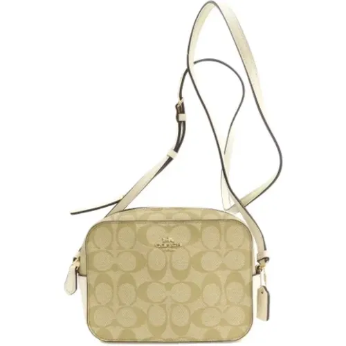 Pre-owned Cross Body Bags, female, , Size: ONE SIZE Pre-owned Canvas shoulder-bags - Coach Pre-owned - Modalova