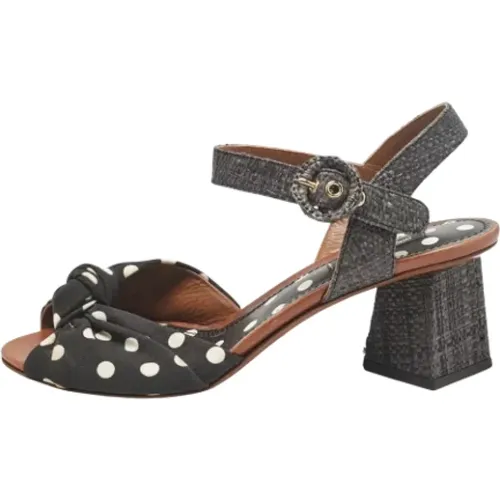 Pre-owned Fabric sandals , female, Sizes: 5 UK - Dolce & Gabbana Pre-owned - Modalova