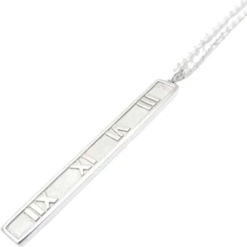 Pre-owned Jewellery, female, , Size: ONE SIZE Pre-owned Silver necklaces - Tiffany & Co. Pre-owned - Modalova