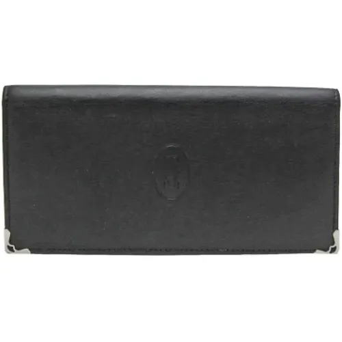 Pre-owned Wallets, female, , Size: ONE SIZE Pre-owned Leather wallets - Cartier Vintage - Modalova