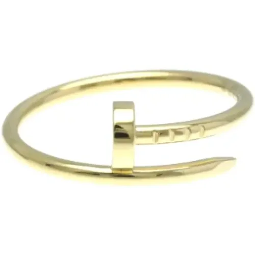 Pre-owned Jewellery, female, , Size: ONE SIZE Pre-owned Gold rings - Cartier Vintage - Modalova