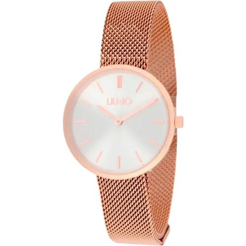 Watches, female, , Size: ONE SIZE Story Gold Rose Stainless Steel Watch - Liu Jo - Modalova