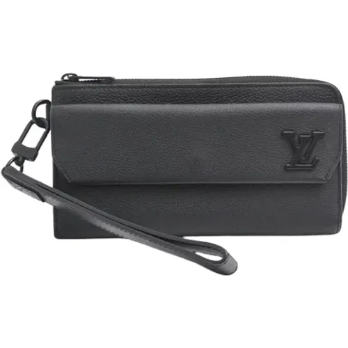 Pre-owned Wallets, male, , Size: ONE SIZE Pre-owned Canvas wallets - Louis Vuitton Vintage - Modalova