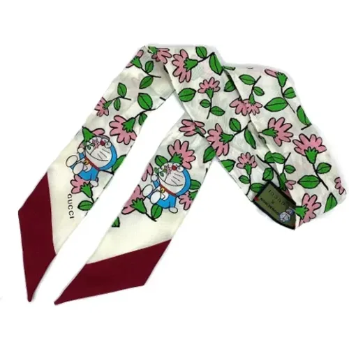 Pre-owned Scarves, female, , Size: ONE SIZE Pre-owned Fabric scarves - Gucci Vintage - Modalova