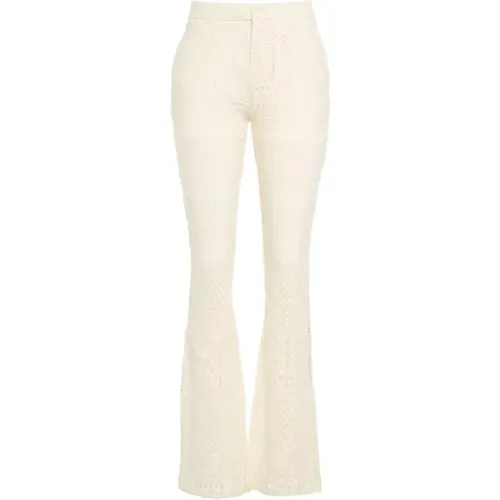 White Trousers for Women , female, Sizes: S - Liu Jo - Modalova
