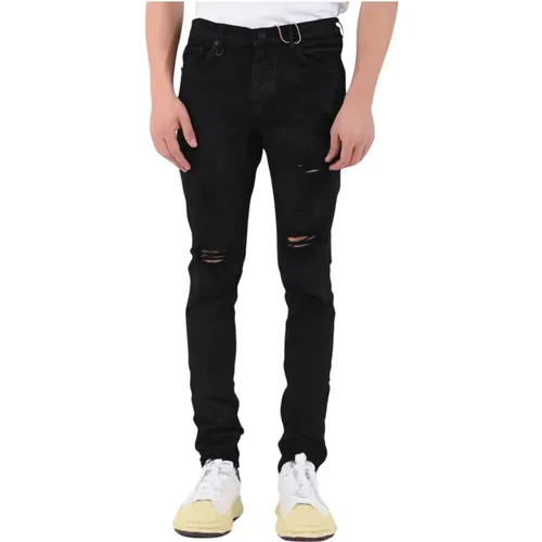 Slim-fit Jeans , male, Sizes: W32 - Purple Brand - Modalova
