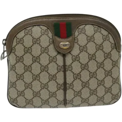 Pre-owned Cross Body Bags, female, , Size: ONE SIZE Pre-owned Canvas gucci-bags - Gucci Vintage - Modalova