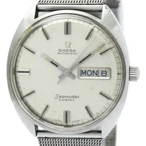 Pre-owned Watches, male, , Size: ONE SIZE Pre-owned Stainless Steel watches - Omega Vintage - Modalova