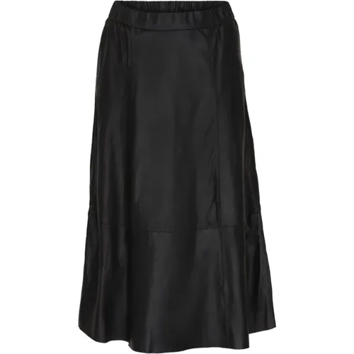 A-Shape Leather Skirt 100096 , female, Sizes: 4XL, M, 2XL - Btfcph - Modalova