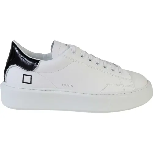 Sphere Sneaker with Black Patent Leather , female, Sizes: 8 UK, 3 UK, 6 UK - D.a.t.e. - Modalova