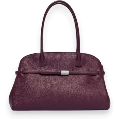 Shoulder Bags, female, , Size: ONE SIZE Aura Large Shoulder Bag - Orciani - Modalova