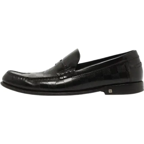 Pre-owned Flats, female, , Size: 11 1/2 US Pre-owned Leather flats - Louis Vuitton Vintage - Modalova